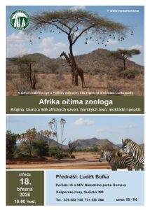 Pozvánka na přednášku Afrika ocima zoologa 18_03_2026
