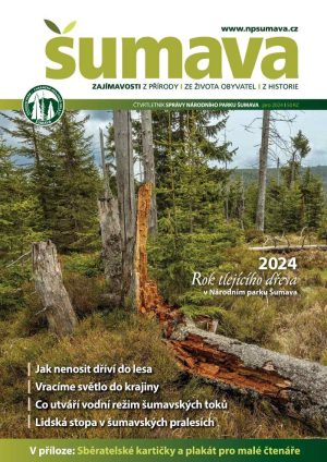 Obálka časopisu Šumava - jaro 2024